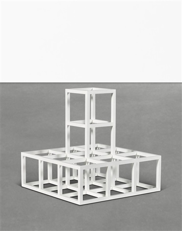 Open Cube Structure by Sol LeWitt on artnet