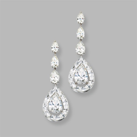 Endless cut pendant earrings by Nirav Modi on artnet