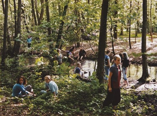 Spirit west, girls in camo by Justine Kurland on artnet