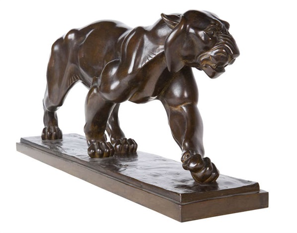 Lionne by Raymond de Meester de Betzenbroeck on