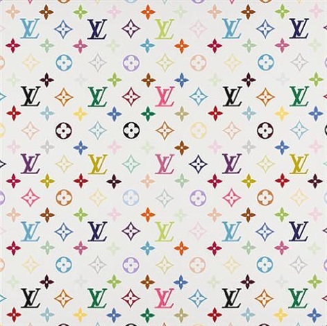 Takashi Murakami x Louis Vuitton White Monogram Multicolore