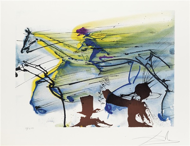 Les Chevaux Daliniens. by Salvador Dalí on artnet