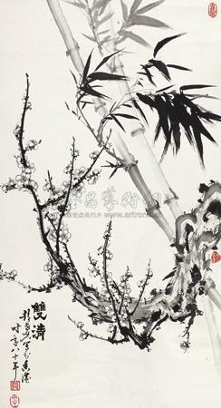 梅竹雙清圖 梅竹双清图 by Zhao Shiguang on artnet