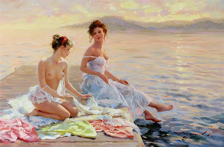 La fra cheur du soir by Konstantin Razumov on artnet