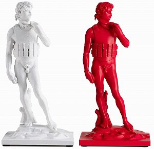 MEDICOM TOY - SUICIDE MAN （GESSO Ver.）Painted by DAN 1. SUICIDE MAN GESSO Ver.／2. SUICIDE MAN Red Ver. by Brandalism x