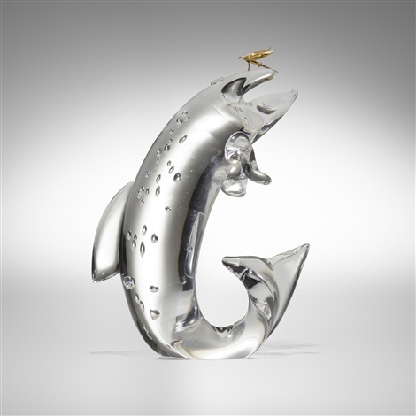 Trout and Fly by James Archibald Houston on