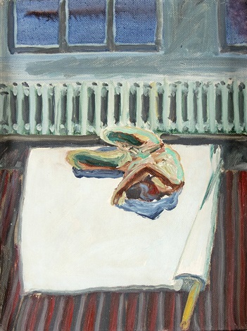 Nude on the floor by Norbert Tadeusz on artnet