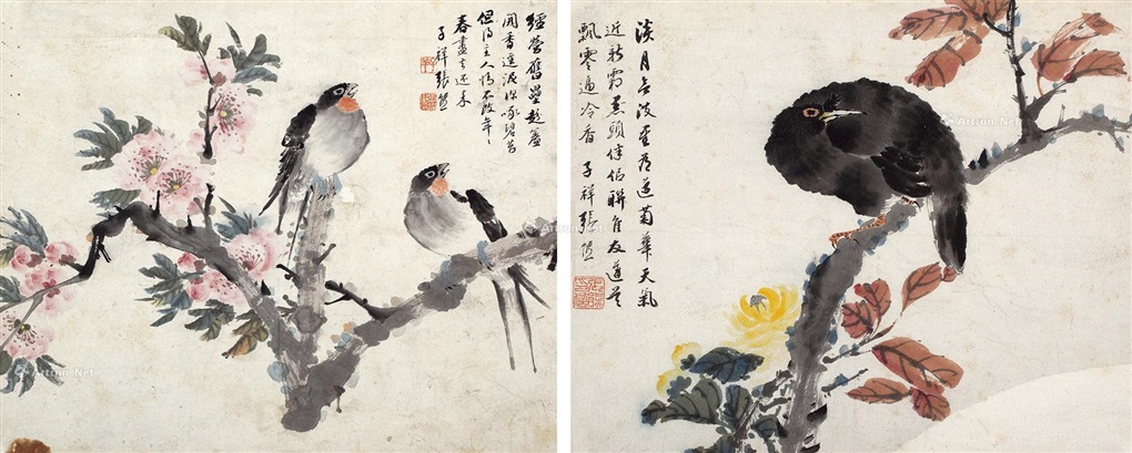 花鳥圖 花鸟图2