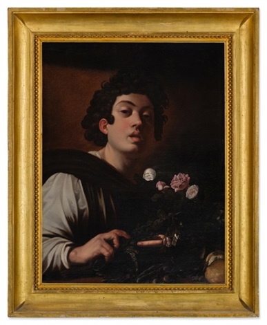 Boy with a carafe of flowers by Caravaggio on artnet