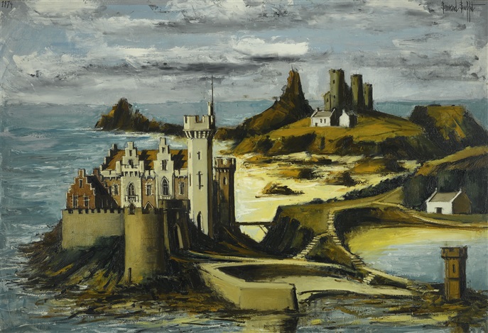 ベルナール・ビュッフェ、【Chateau en Cornouailles】