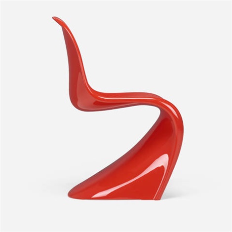 Supreme Vitra Panton Chair Red by Verner Panton on artnet