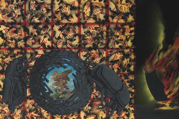 Dung beetles by David Wojnarowicz on artnet