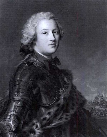 Portrait de PierreVictor, Baron de Besenval by Jean Marc Nattier on