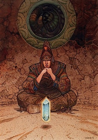 Starwatcher by Jean Giraud (Moebius) on artnet