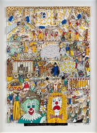 JAMES RIZZI HIGH WIRE 1990年制作 3Dアート James Rizzi | Artnet