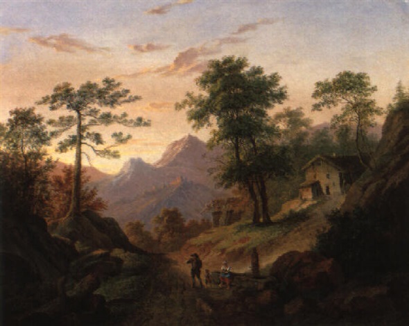 Rast am Brunnen by Matthias Rudolf Toma on artnet