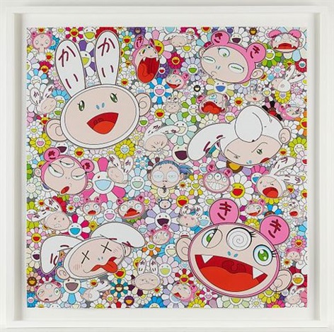 Takashi Murakami Kaikai and Kiki Anime Print by Takashi