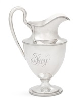 sterling silver water pitcher by kirk and son (co.)