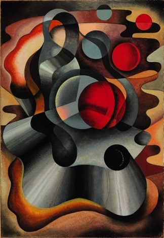 Composizione futurista by Nikolay Diulgheroff on