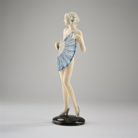 Nude with Fan by Josef Lorenzl on artnet