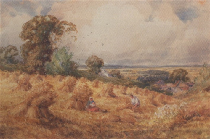 Pastoral landscape by Harry Pennell on