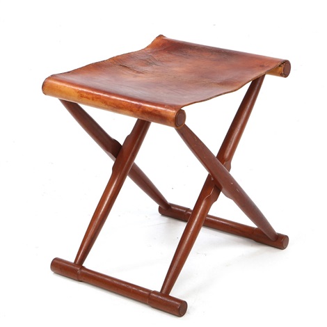 Folding Teak Stool By Peter Hvidt On Artnet Folding Teak Stool By Peter Hvidt
