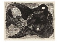 Birds and Fruits by Tetsuro Komai on