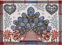 ANNE　ROSAT DECOUPAGES Sold at Auction: Anne Rosat, Anne Rosat (1935) Nativité