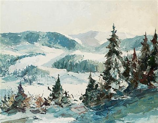 The Laurentian mountains by Siegfrid Winter on artnet