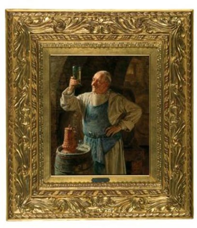 Weinprobe by Eduard von Grützner on artnet