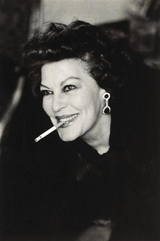 Ava Gardner, London by Helmut Newton on artnet