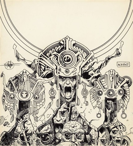 BD 72 by Jean Giraud (Moebius) on artnet