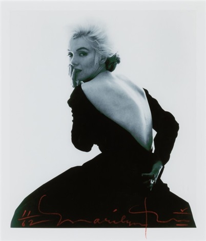 marilyn monroe in black dress Mid Century Large Chest Storage Dresser Organizer with 7 Drawers