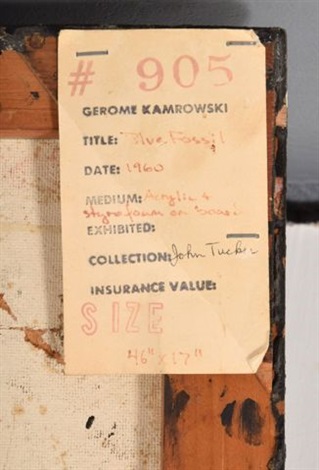 Blue Fossil by Gerome Kamrowski on