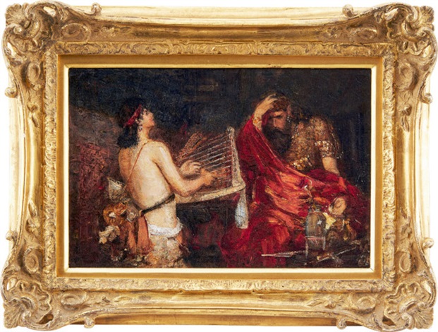 David och Saul by Ernst Josephson on artnet
