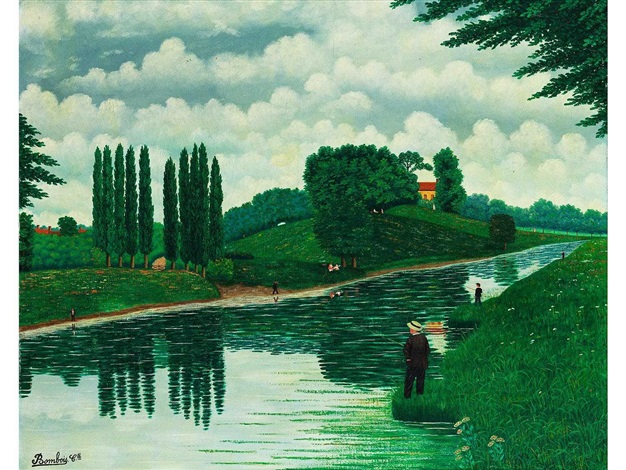 FLUSSLANDSCHAFT by Camille Bombois on artnet