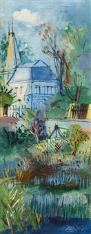 Dufy、Paysage a Jean sur Preuilly Claisse
