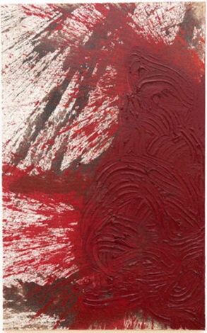 Pour pattern by Hermann Nitsch on artnet