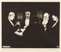 Le Poker (Poker Game), 1896