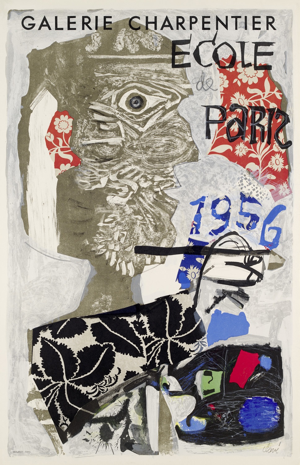 ECOLE de PARIS 1956 ポスター　アントニークラーベ École de Paris by Antoni Clavé on artnet
