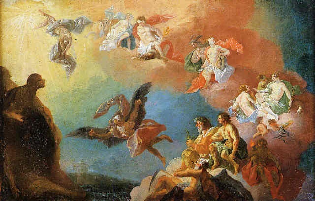 La caduta di Icaro by Franz Anton Maulbertsch on