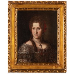 Ritratto della principessa Gaudi veneziana by Tiberio Tinelli on