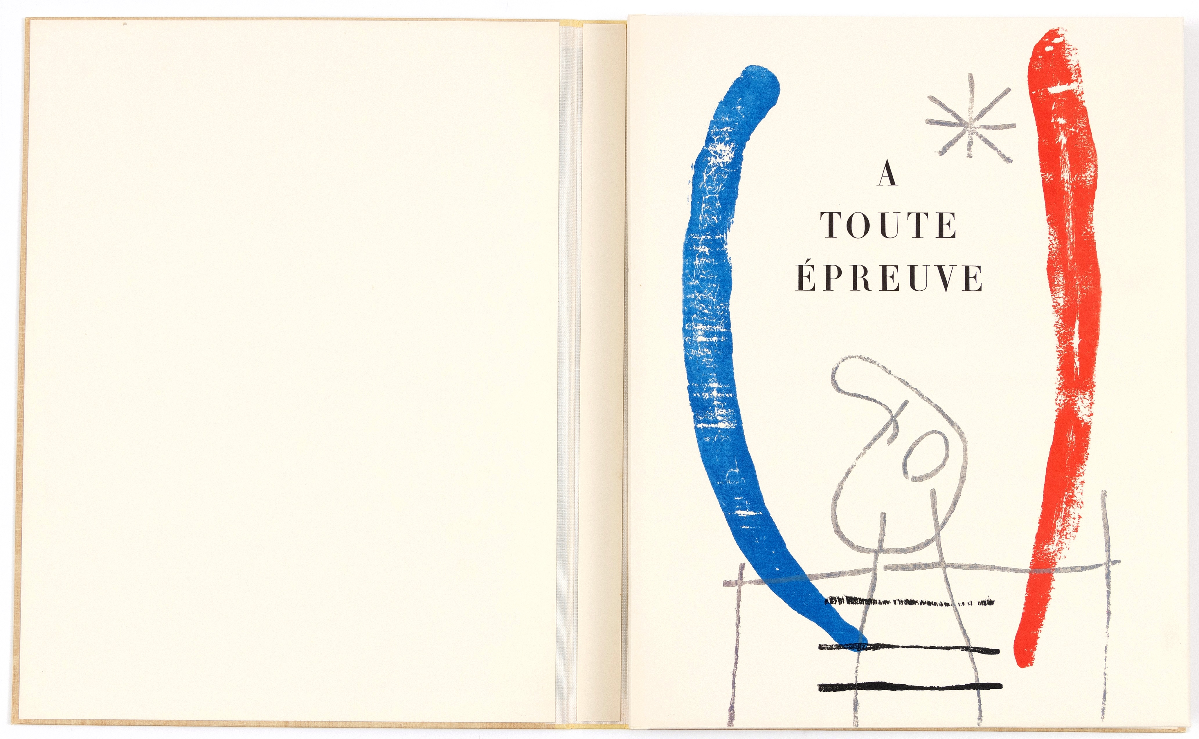 アンティークポスター！JOAN MIRÓ A TOUTE ÉPREUVE ミロのアンティークポスター！ JOAN MIRÓ A TOUTE ÉPREUVE - メルカリ