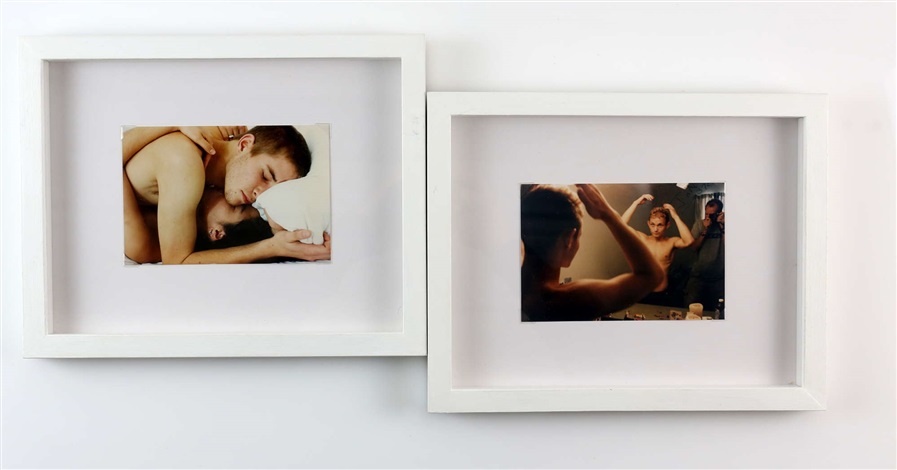 Two photographic prints, from the 2002 movie Ken Park by Larry