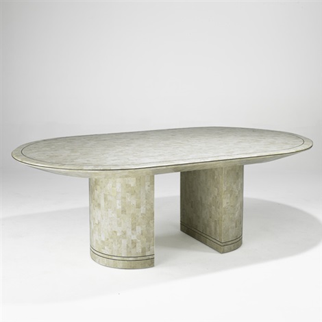 Dining Table By Karl Springer On Artnet Dining Table By Karl Springer