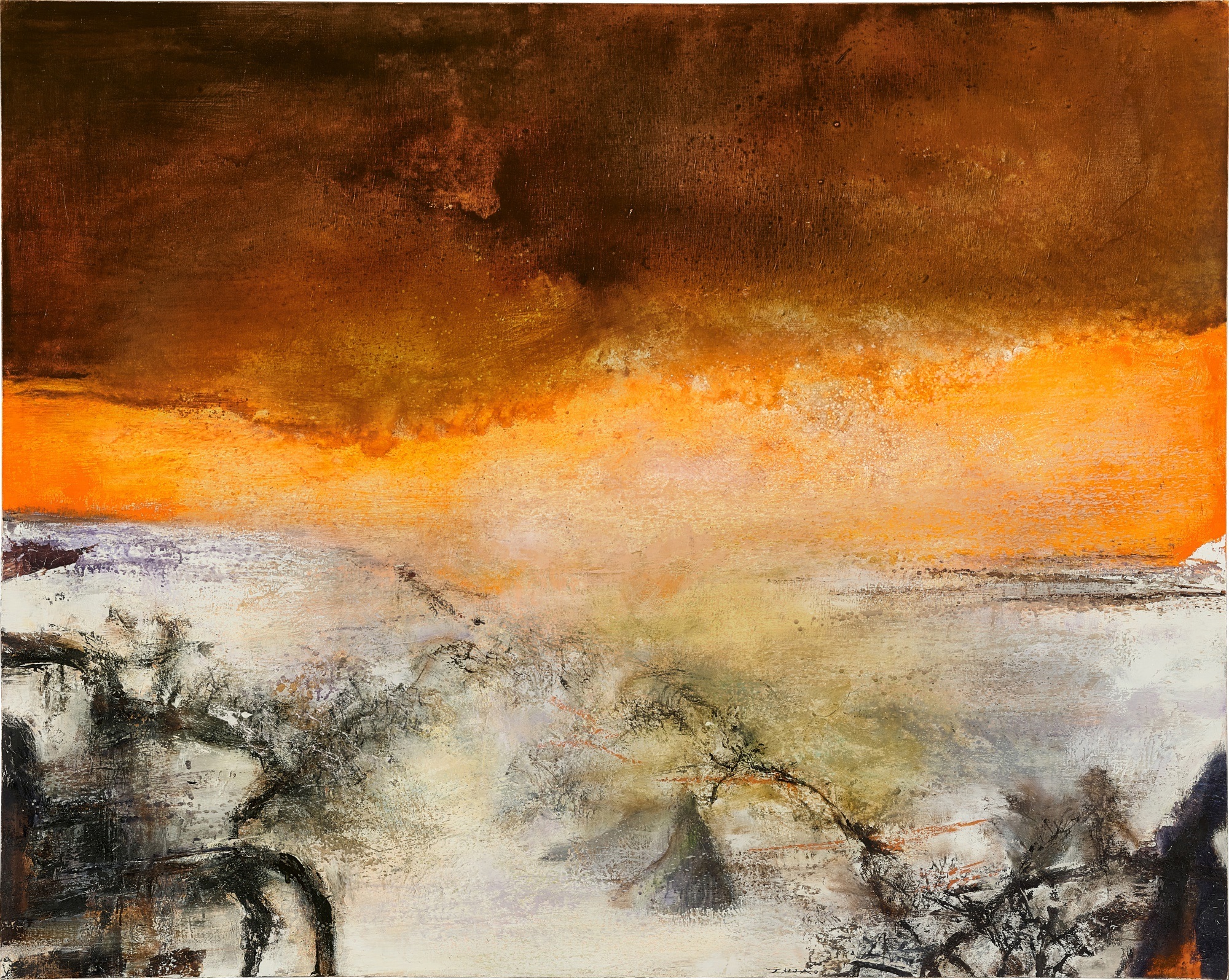 25.03.85 by Zao Wou-Ki on artnet