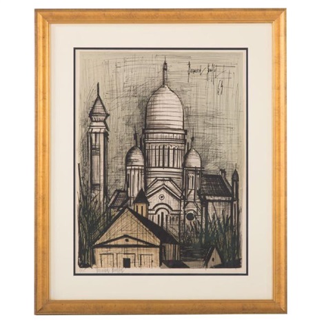 ベルナール・ビュッフェ、Le Sacre-coeur de Montmartre ベルナール・ビュッフェ、Le Sacre-coeur de Montmartre - メルカリ