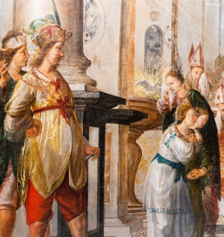 The consecration of Saint Genevieve by Jean de Saint-Igny on artnet