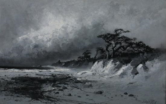 California Coastal landscape by Julian Walbridge Rix on artnet