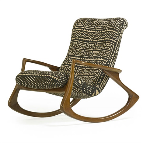 Contour rocking chair No. 175F by Vladimir Kagan on artnet